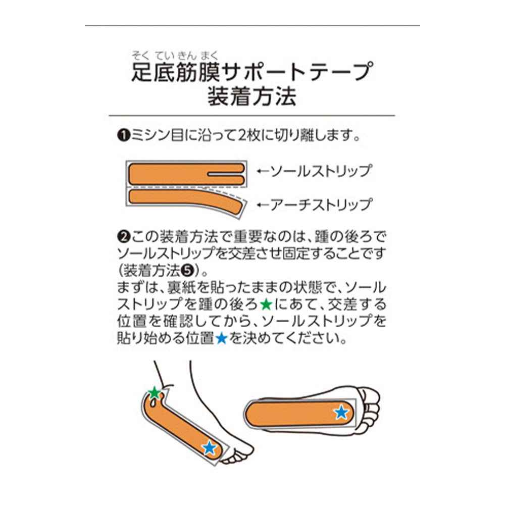 PF Tape (Plantar Fascia Support Tape)