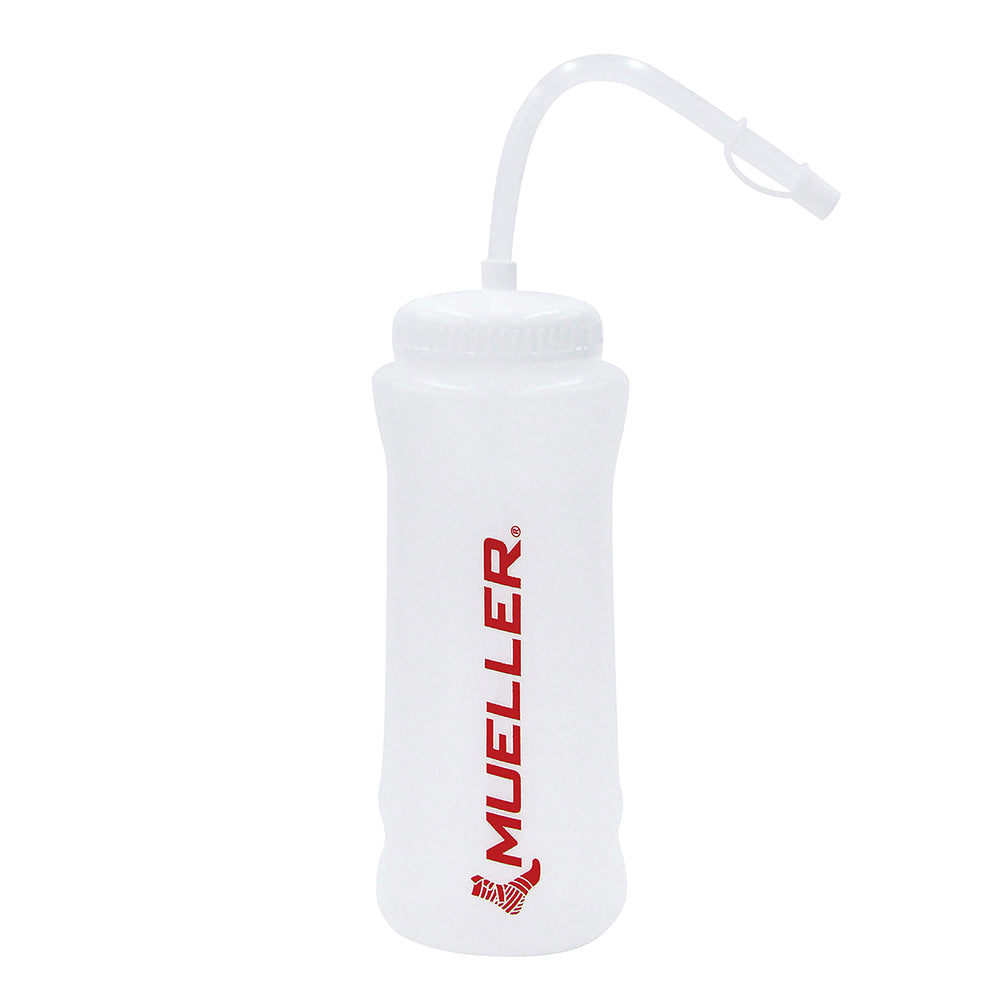 [Mueller] ウォーターボトル ストロー＆キャップ レッド